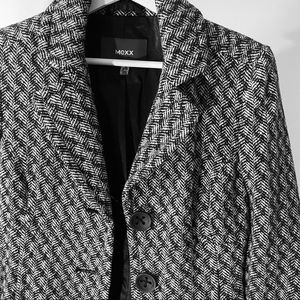 MEXX Tweed Wool Trench Coat